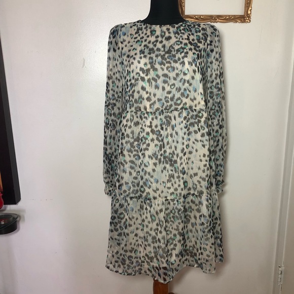 LOFT Dress New Size Small Animal Print - Picture 6 of 9